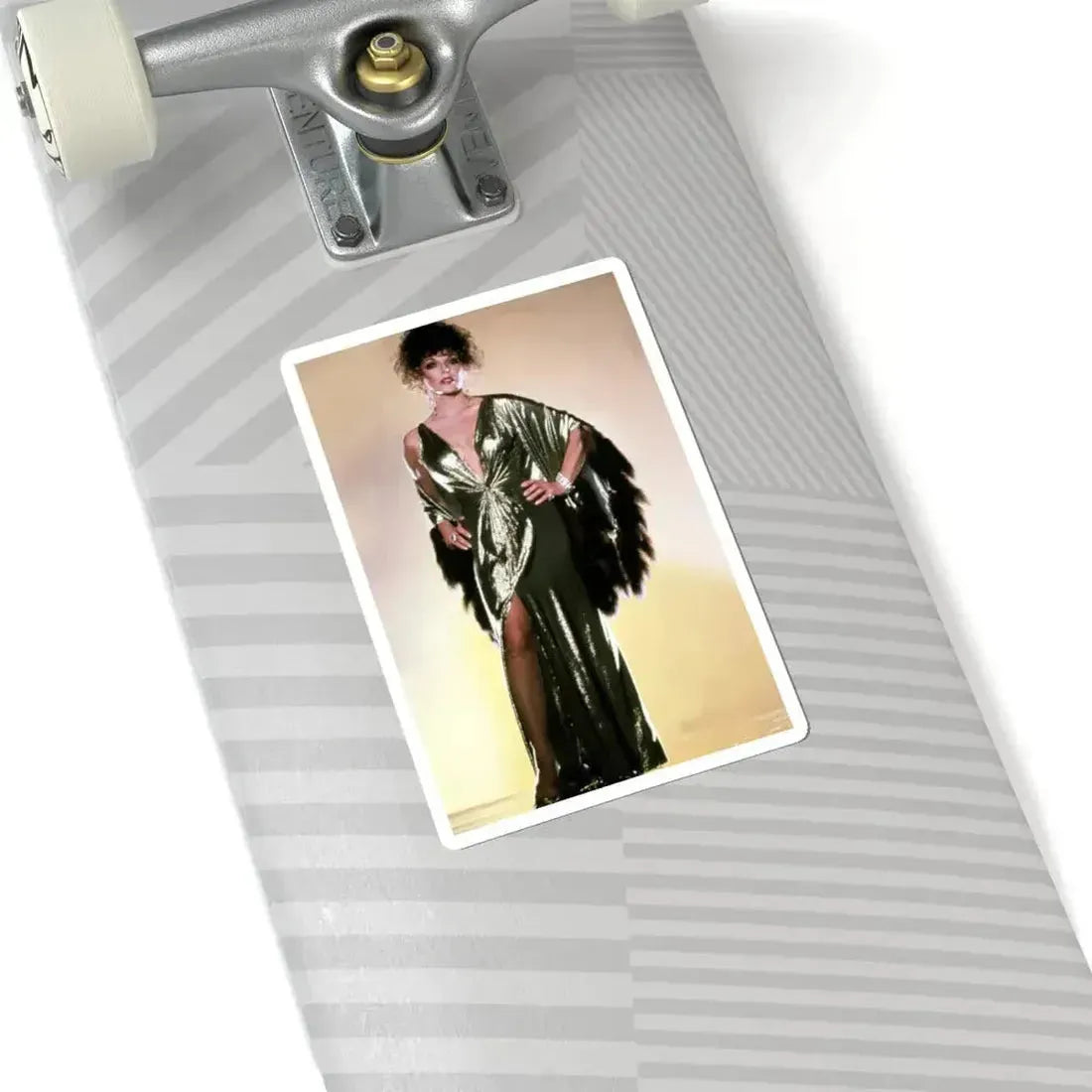 Joan Collins #556 (Vintage Female Icon) STICKER Vinyl Kiss-Cut Decal - The Sticker Space