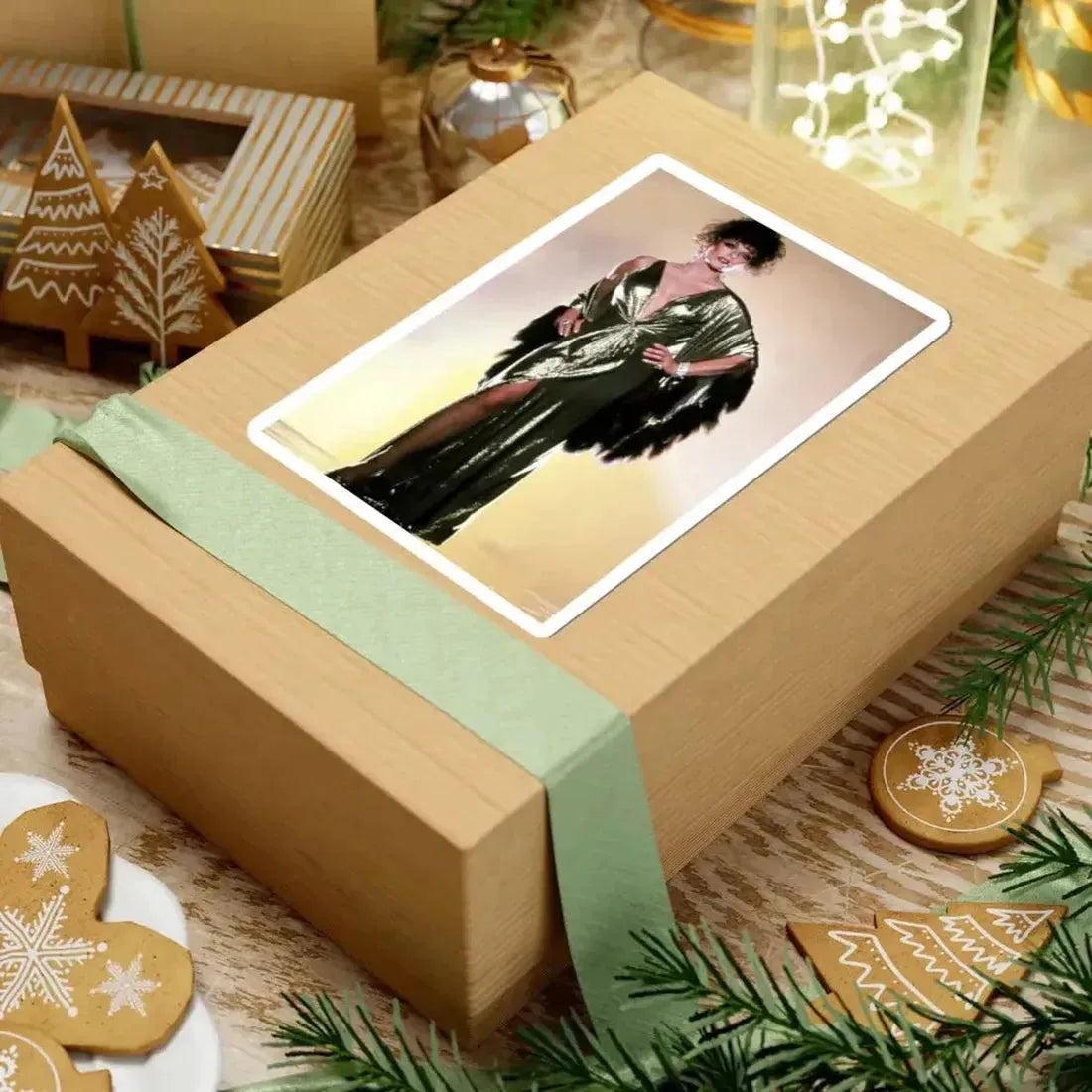 Joan Collins #556 (Vintage Female Icon) STICKER Vinyl Kiss-Cut Decal - The Sticker Space