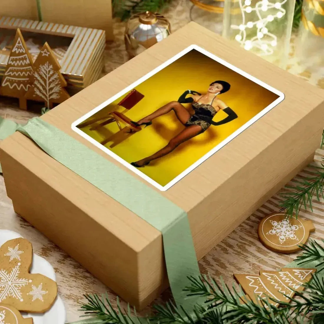 Joan Collins #562 (Vintage Female Icon) STICKER Vinyl Kiss-Cut Decal - The Sticker Space