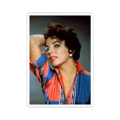 Joan Collins #563 (Vintage Female Icon) STICKER Vinyl Kiss-Cut Decal 2 Inch White - The Sticker Space