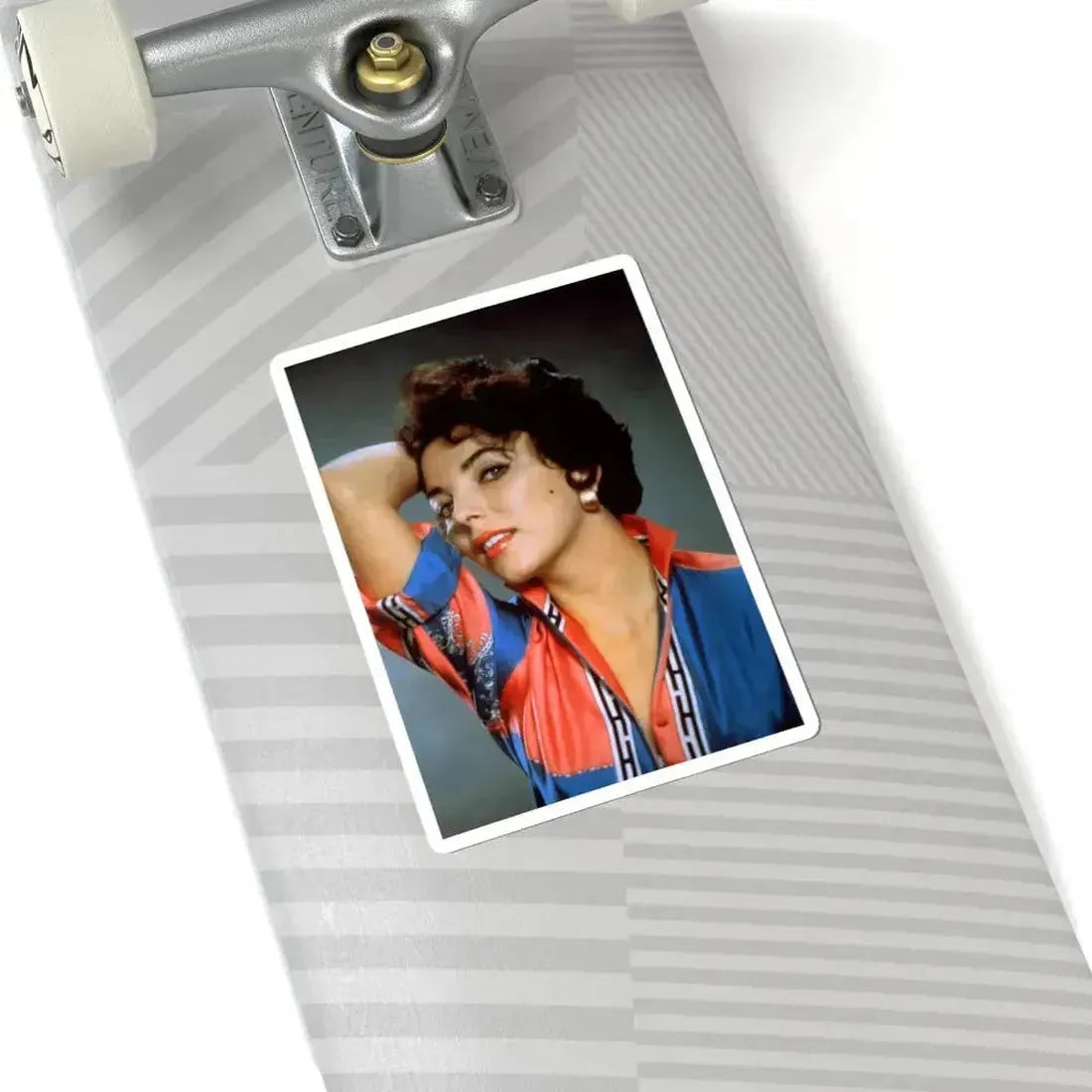 Joan Collins #563 (Vintage Female Icon) STICKER Vinyl Kiss-Cut Decal - The Sticker Space