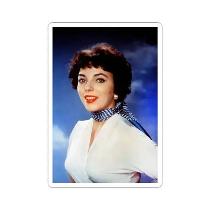 Joan Collins #564 (Vintage Female Icon) STICKER Vinyl Kiss-Cut Decal 3 Inch White - The Sticker Space