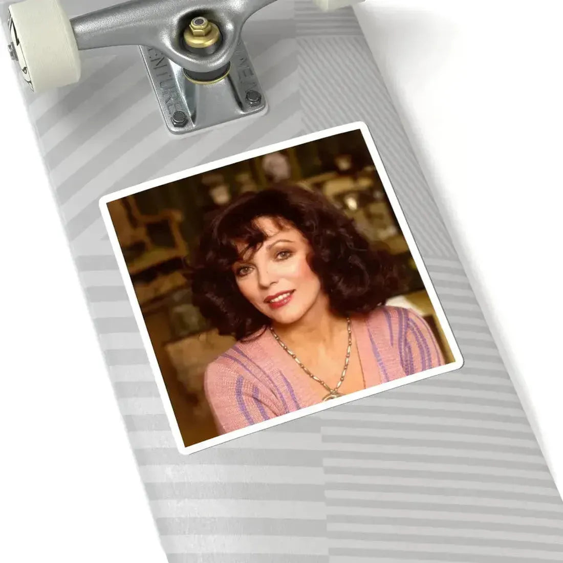 Joan Collins #565 (Vintage Female Icon) STICKER Vinyl Kiss-Cut Decal - The Sticker Space
