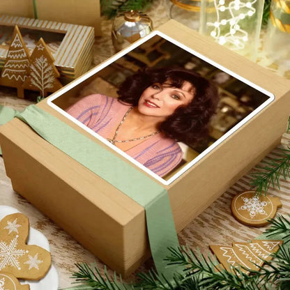 Joan Collins #565 (Vintage Female Icon) STICKER Vinyl Kiss-Cut Decal - The Sticker Space