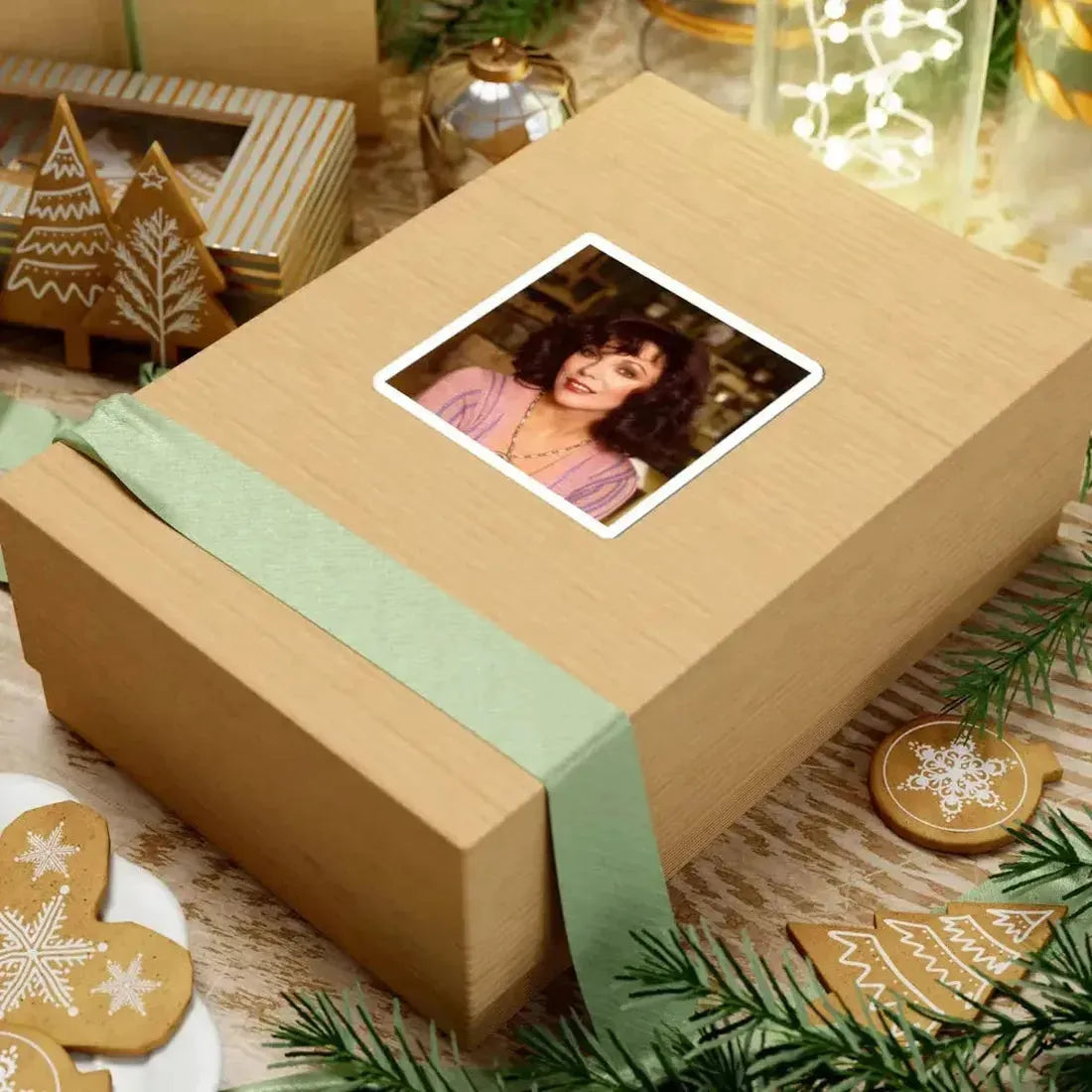 Joan Collins #565 (Vintage Female Icon) STICKER Vinyl Kiss-Cut Decal - The Sticker Space