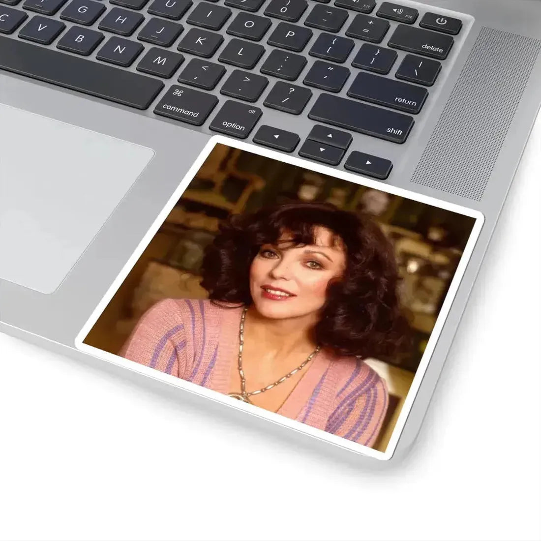 Joan Collins #565 (Vintage Female Icon) STICKER Vinyl Kiss-Cut Decal - The Sticker Space