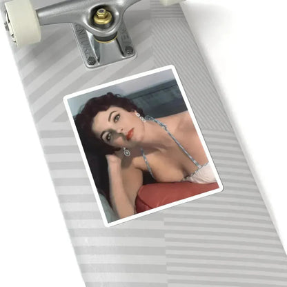 Joan Collins #566 (Vintage Female Icon) STICKER Vinyl Kiss-Cut Decal - The Sticker Space