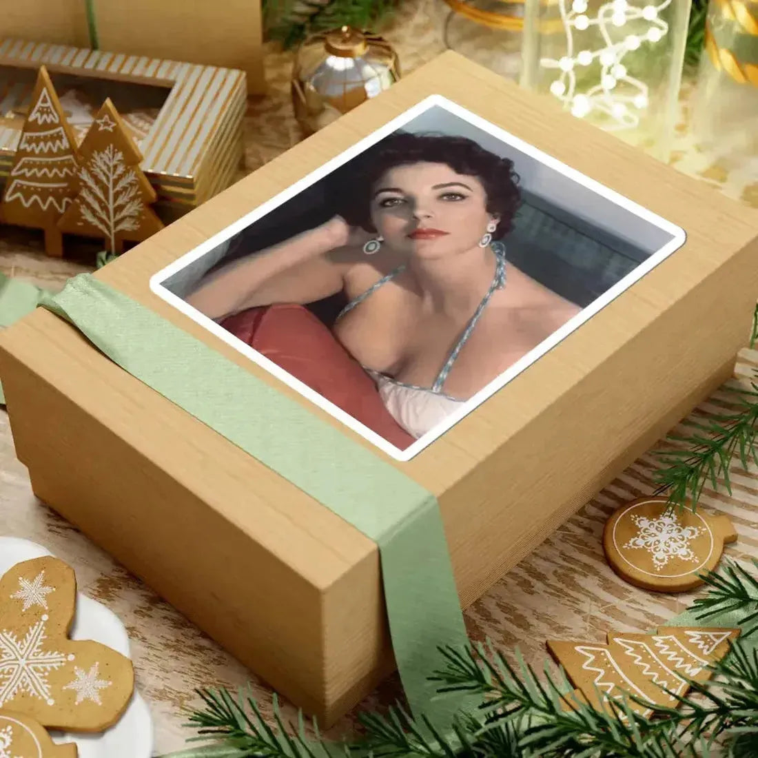 Joan Collins #566 (Vintage Female Icon) STICKER Vinyl Kiss-Cut Decal - The Sticker Space