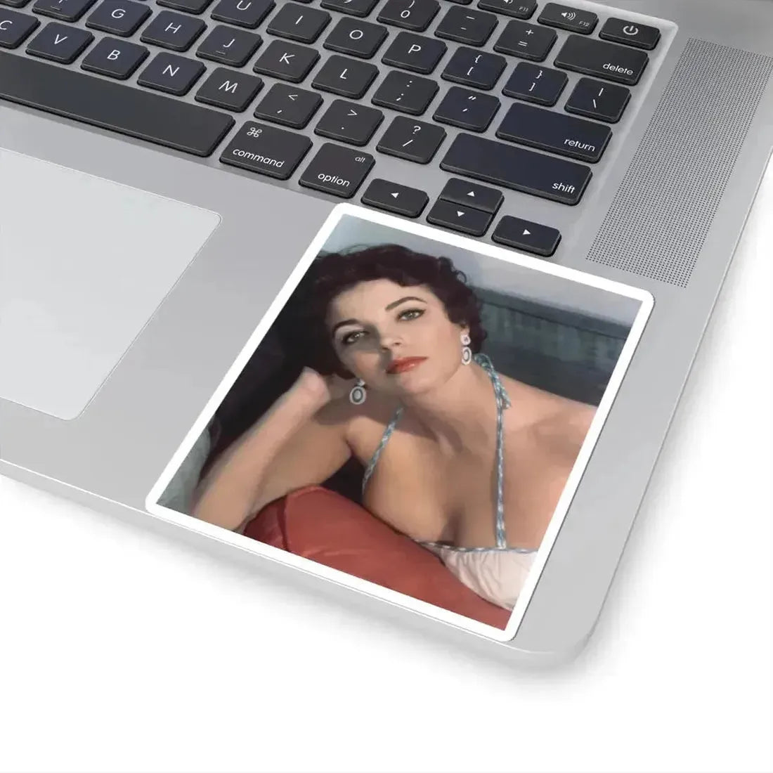 Joan Collins #566 (Vintage Female Icon) STICKER Vinyl Kiss-Cut Decal - The Sticker Space