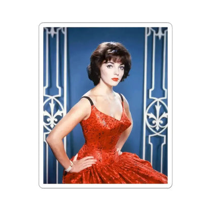 Joan Collins #567 (Vintage Female Icon) STICKER Vinyl Kiss-Cut Decal 6 Inch White - The Sticker Space