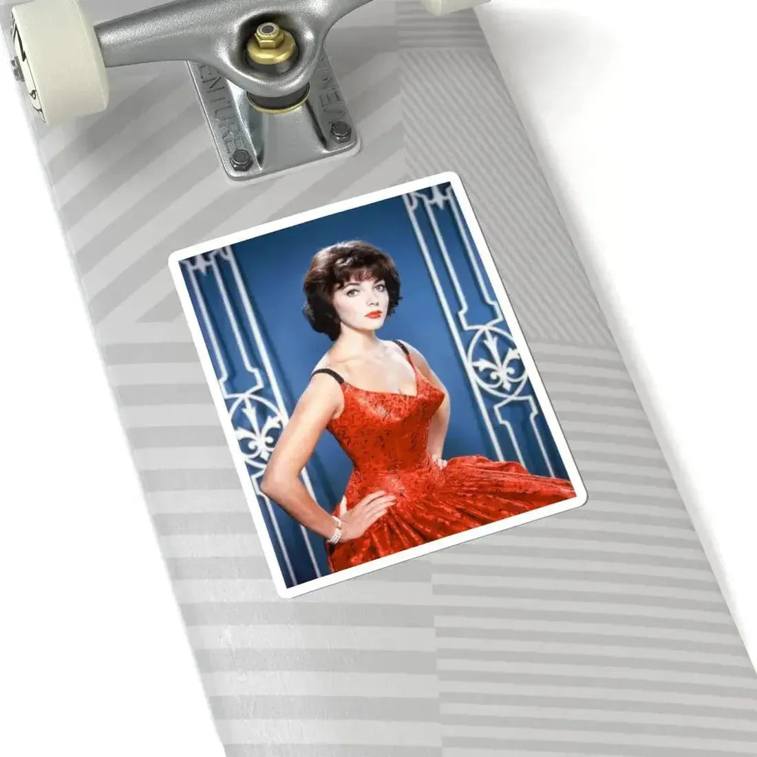 Joan Collins #567 (Vintage Female Icon) STICKER Vinyl Kiss-Cut Decal - The Sticker Space
