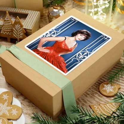 Joan Collins #567 (Vintage Female Icon) STICKER Vinyl Kiss-Cut Decal - The Sticker Space