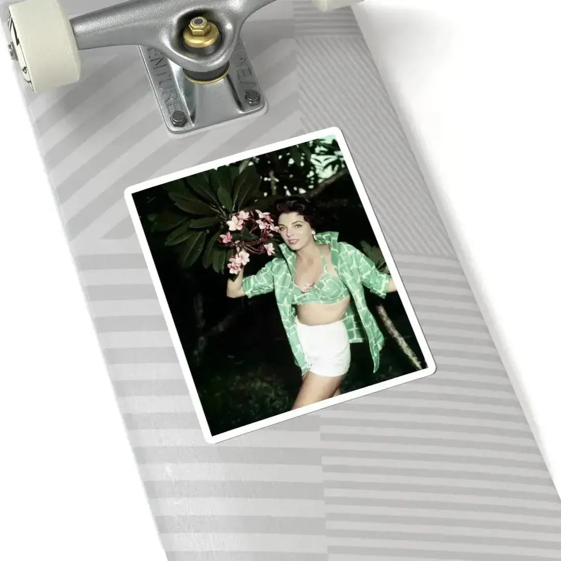 Joan Collins #568 (Vintage Female Icon) STICKER Vinyl Kiss-Cut Decal - The Sticker Space