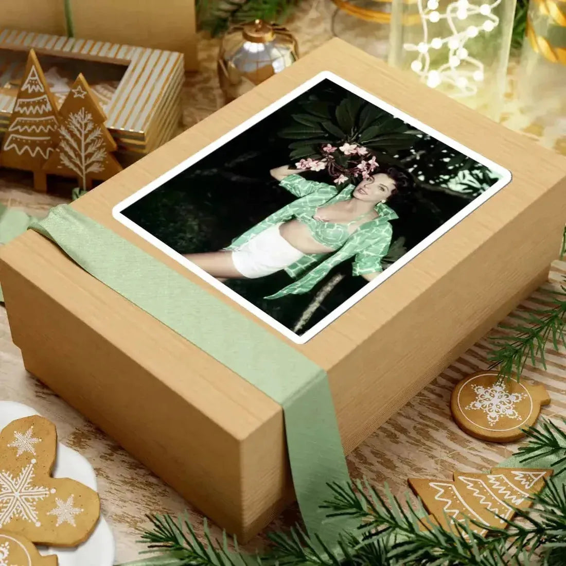 Joan Collins #568 (Vintage Female Icon) STICKER Vinyl Kiss-Cut Decal - The Sticker Space