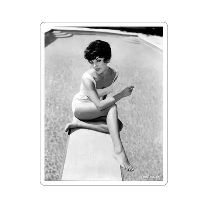Joan Collins #575 (Vintage Female Icon) STICKER Vinyl Kiss-Cut Decal 3 Inch White - The Sticker Space