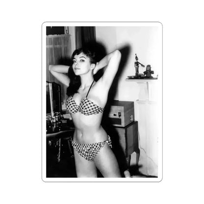 Joan Collins #576 (Vintage Female Icon) STICKER Vinyl Kiss-Cut Decal 4 Inch White - The Sticker Space