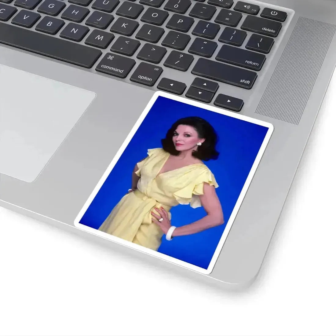 Joan Collins #589 (Vintage Female Icon) STICKER Vinyl Kiss-Cut Decal - The Sticker Space
