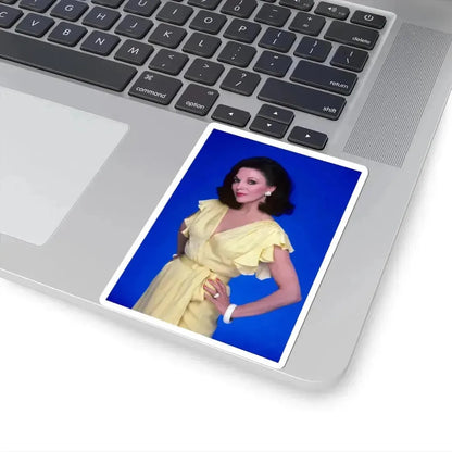 Joan Collins #589 (Vintage Female Icon) STICKER Vinyl Kiss-Cut Decal - The Sticker Space