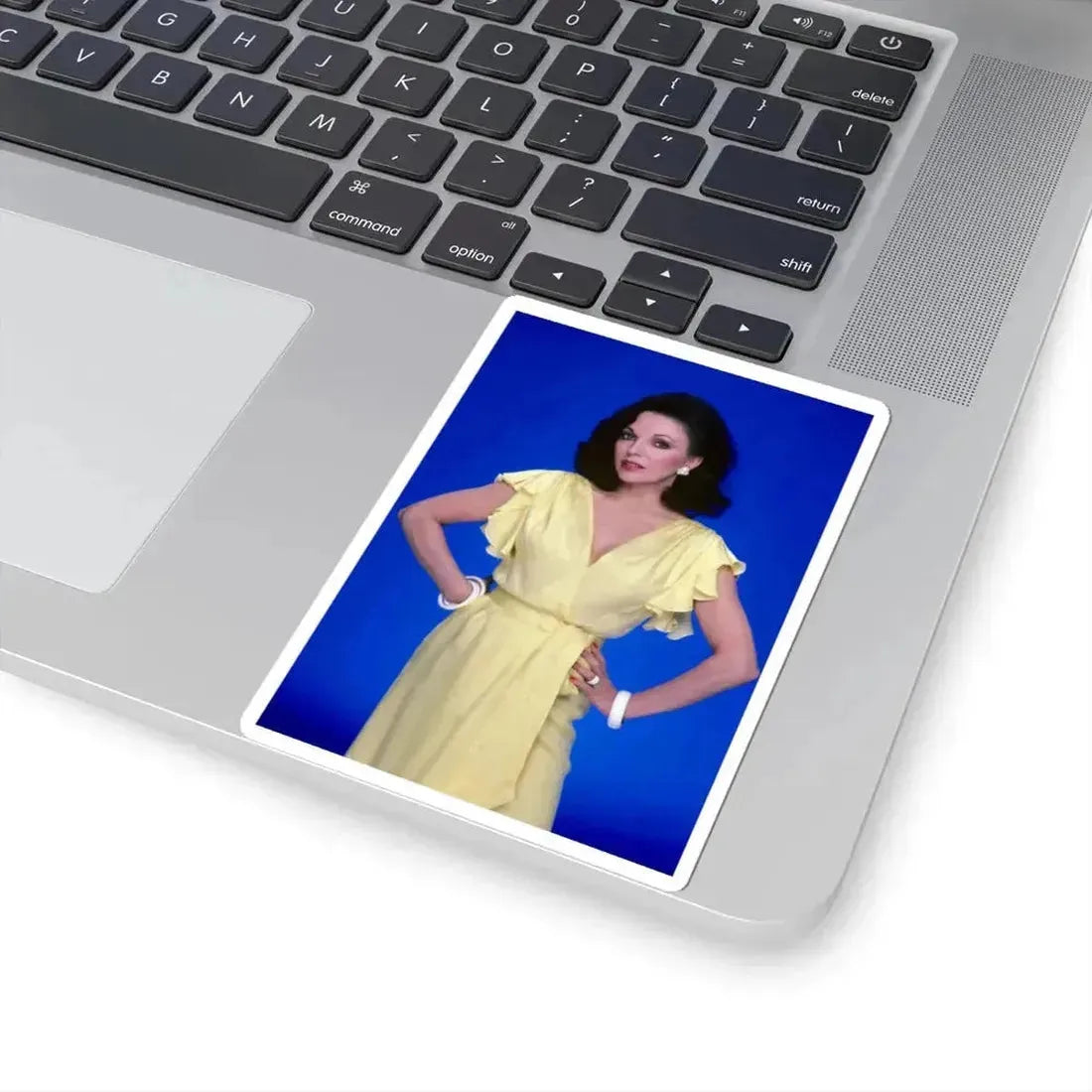 Joan Collins #590 (Vintage Female Icon) STICKER Vinyl Kiss-Cut Decal - The Sticker Space