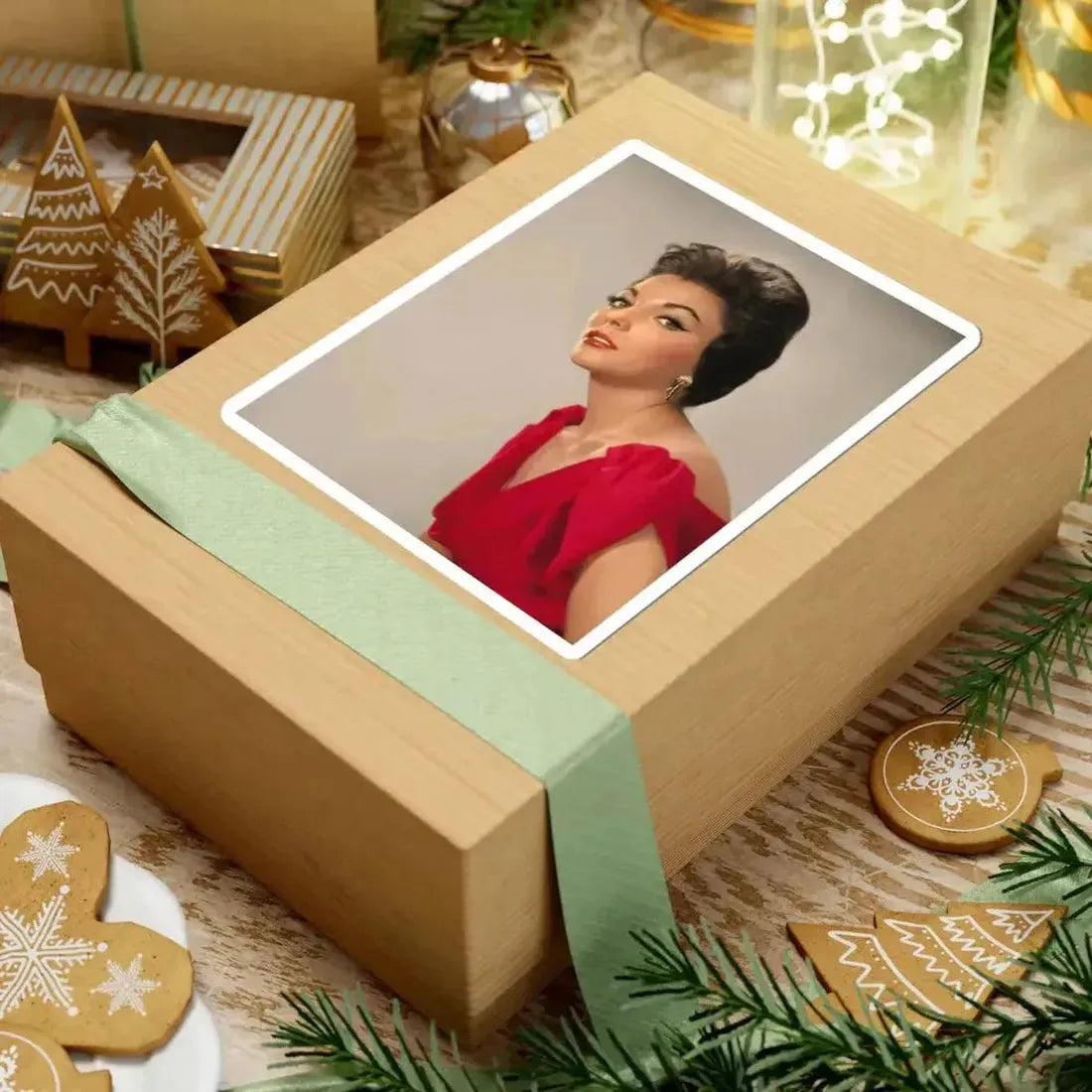 Joan Collins #592 (Vintage Female Icon) STICKER Vinyl Kiss-Cut Decal - The Sticker Space