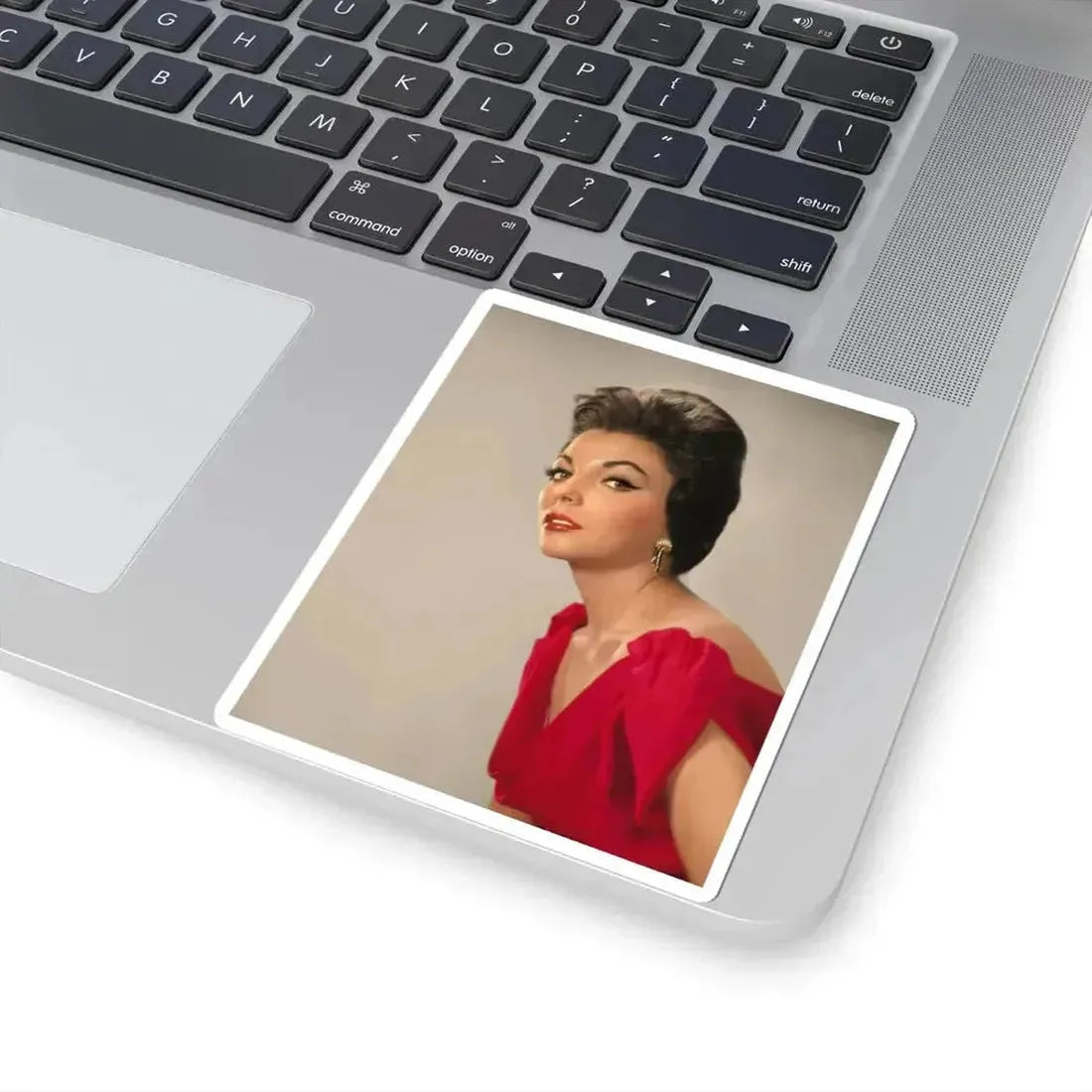 Joan Collins #592 (Vintage Female Icon) STICKER Vinyl Kiss-Cut Decal - The Sticker Space