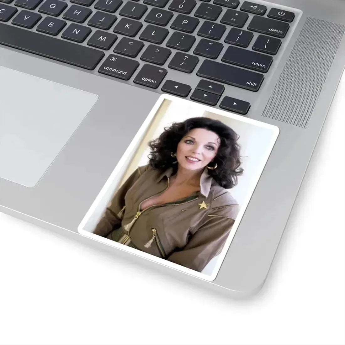 Joan Collins #594 (Vintage Female Icon) STICKER Vinyl Kiss-Cut Decal - The Sticker Space