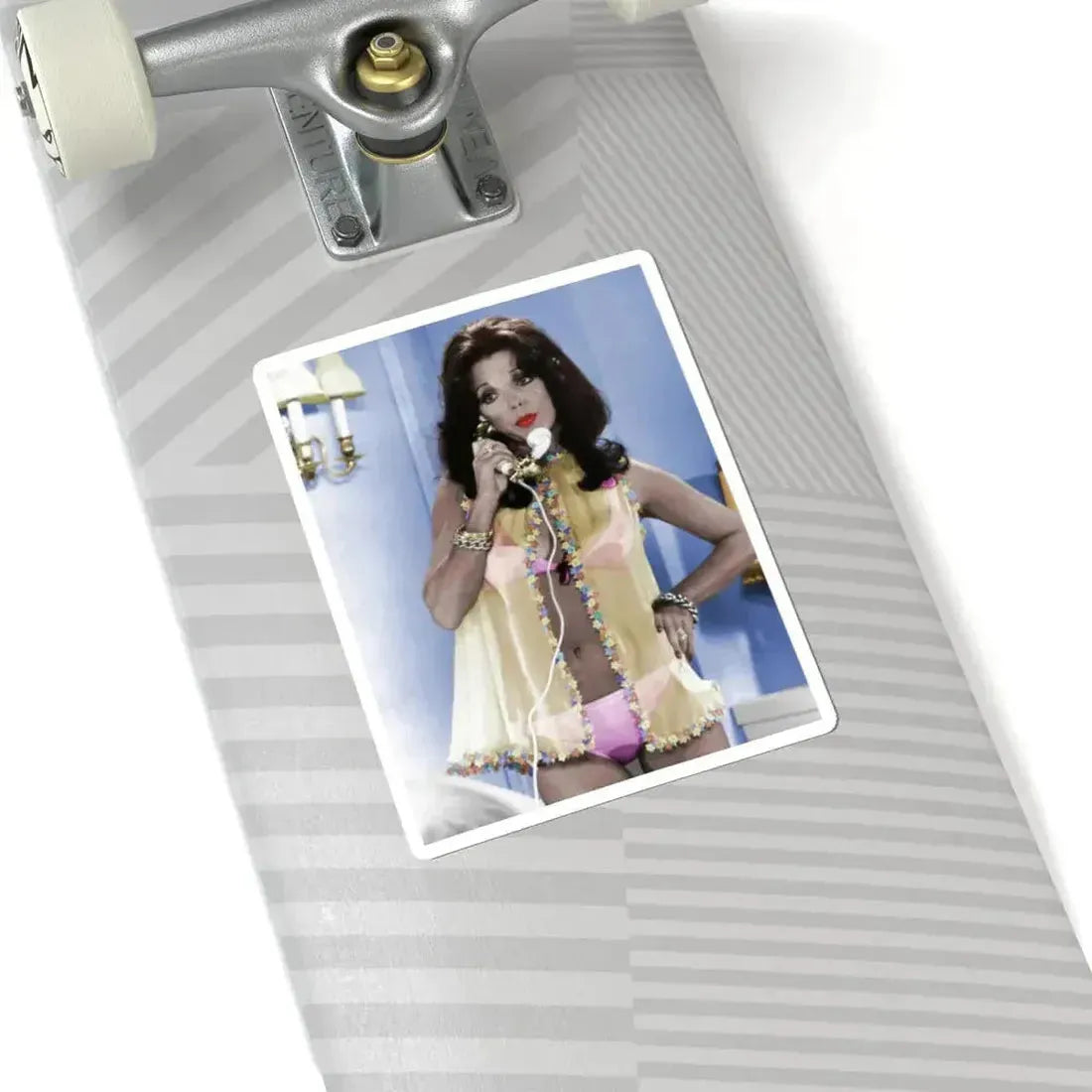 Joan Collins #597 (Vintage Female Icon) STICKER Vinyl Kiss-Cut Decal - The Sticker Space