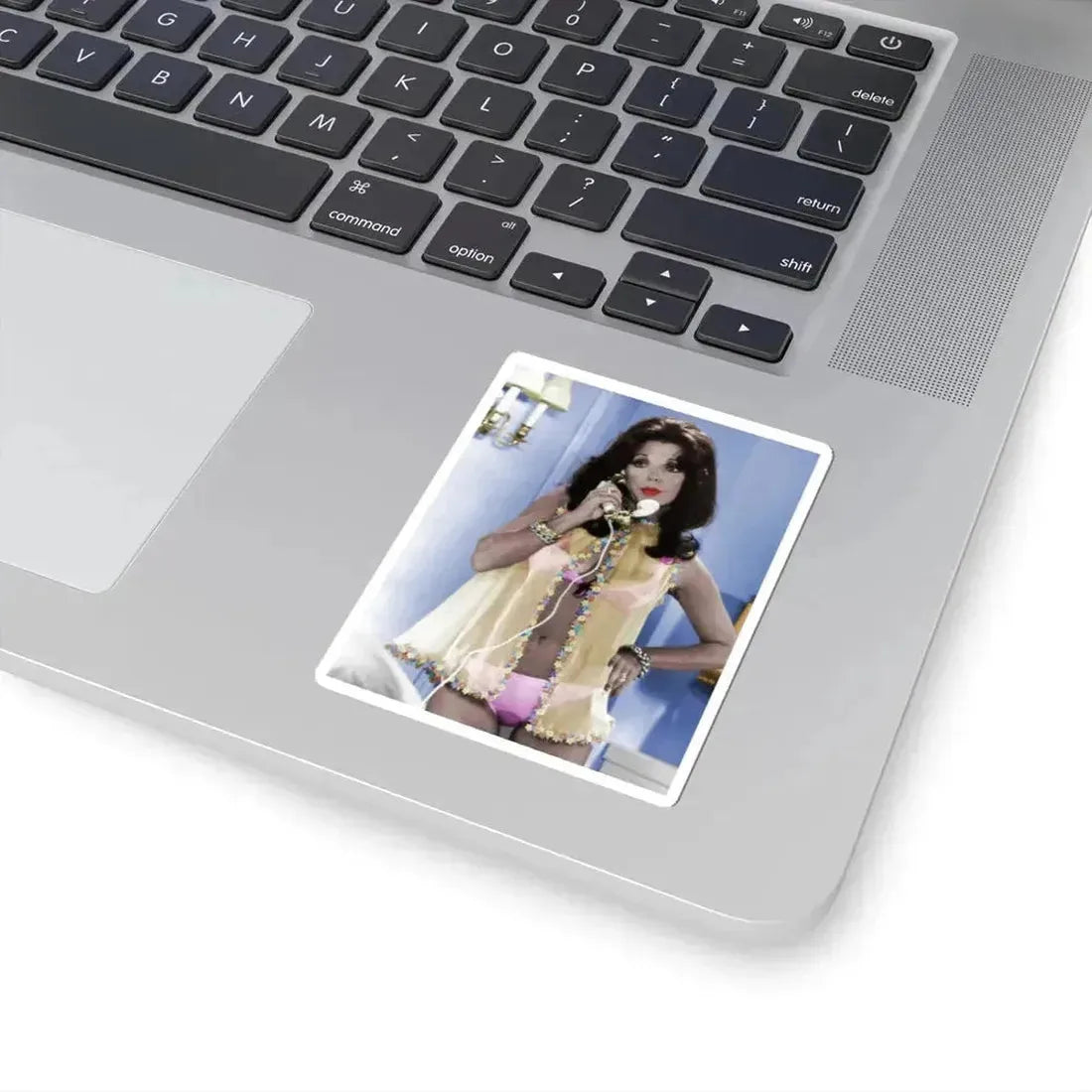 Joan Collins #597 (Vintage Female Icon) STICKER Vinyl Kiss-Cut Decal - The Sticker Space