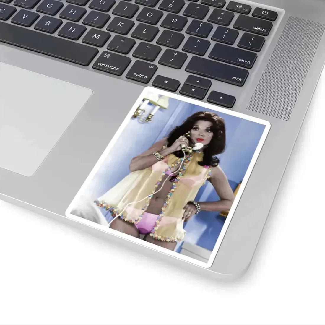 Joan Collins #597 (Vintage Female Icon) STICKER Vinyl Kiss-Cut Decal - The Sticker Space