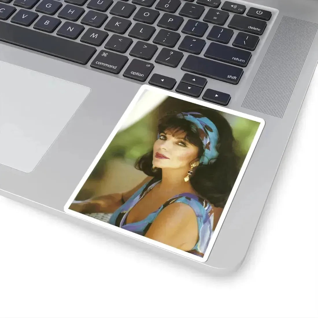 Joan Collins #617 (Vintage Female Icon) STICKER Vinyl Kiss-Cut Decal - The Sticker Space