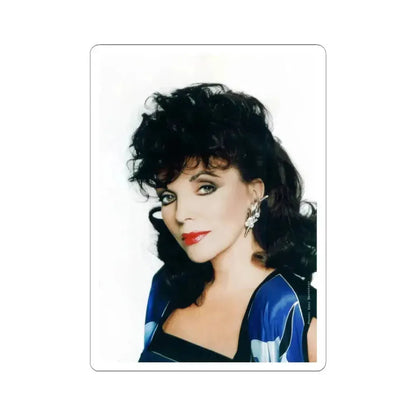 Joan Collins #622 (Vintage Female Icon) STICKER Vinyl Kiss-Cut Decal 6 Inch White - The Sticker Space