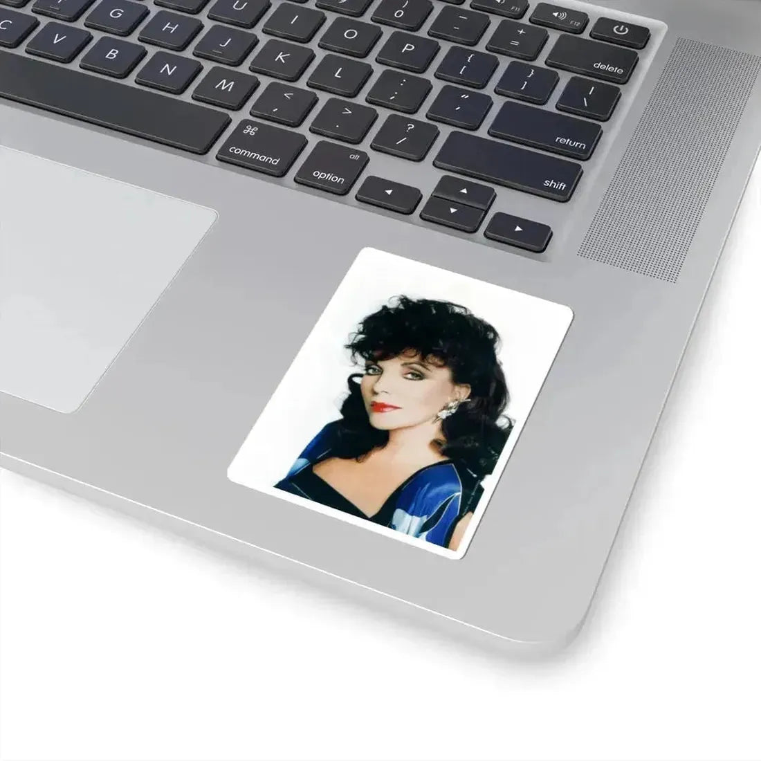 Joan Collins #622 (Vintage Female Icon) STICKER Vinyl Kiss-Cut Decal - The Sticker Space
