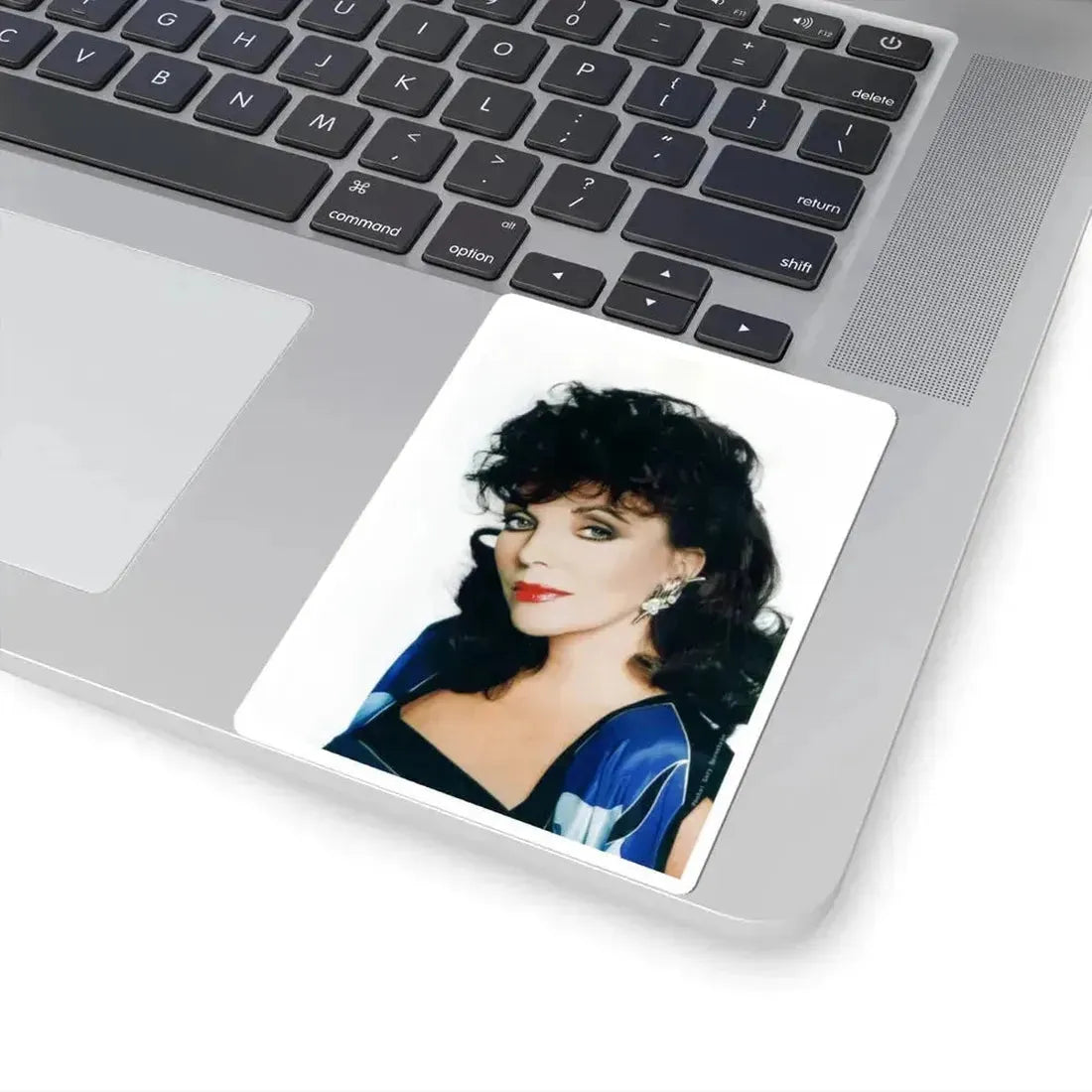 Joan Collins #622 (Vintage Female Icon) STICKER Vinyl Kiss-Cut Decal - The Sticker Space