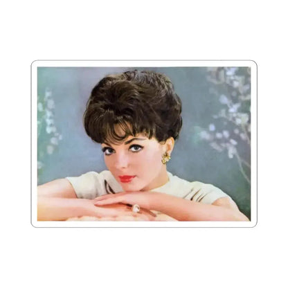 Joan Collins #623 (Vintage Female Icon) STICKER Vinyl Kiss-Cut Decal 3 Inch White - The Sticker Space