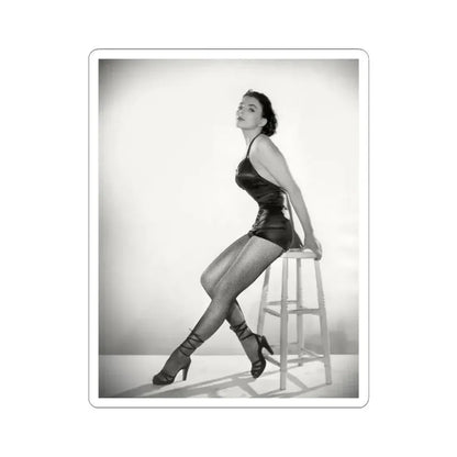 Joan Collins #629 (Vintage Female Icon) STICKER Vinyl Kiss-Cut Decal 4 Inch White - The Sticker Space