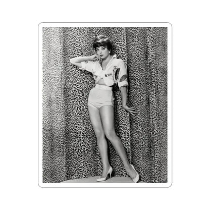 Joan Collins #630 (Vintage Female Icon) STICKER Vinyl Kiss-Cut Decal 3 Inch White - The Sticker Space