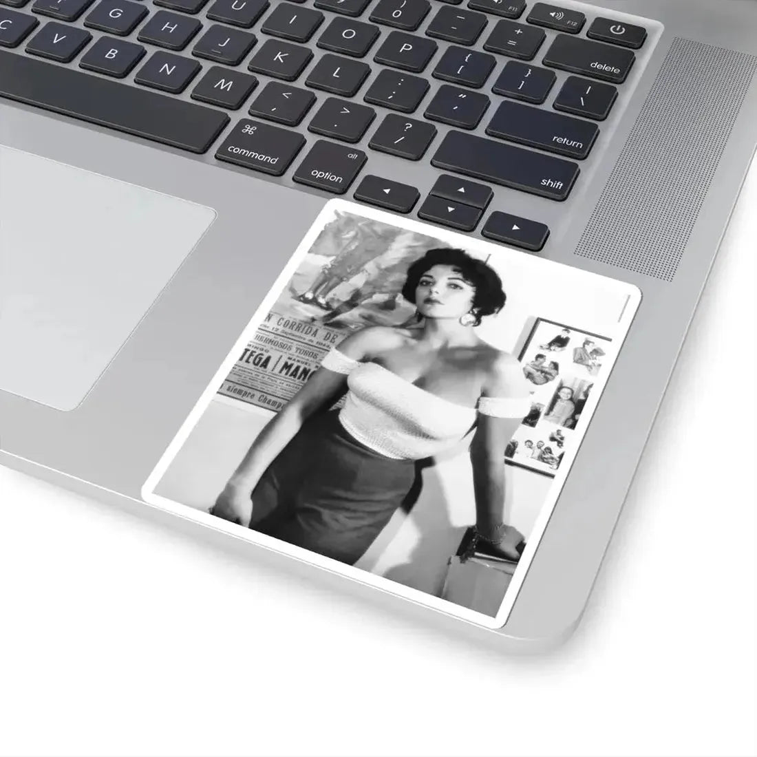 Joan Collins #654 (Vintage Female Icon) STICKER Vinyl Kiss-Cut Decal - The Sticker Space