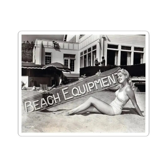 Joan Shawlee #30 (Vintage Female Icon) STICKER Vinyl Kiss-Cut Decal 2 Inch White - The Sticker Space