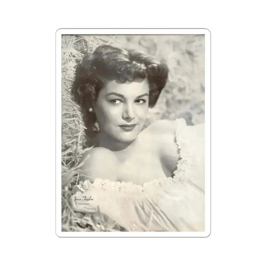 Joan Taylor #18 (Vintage Female Icon) STICKER Vinyl Kiss-Cut Decal 2 Inch White - The Sticker Space