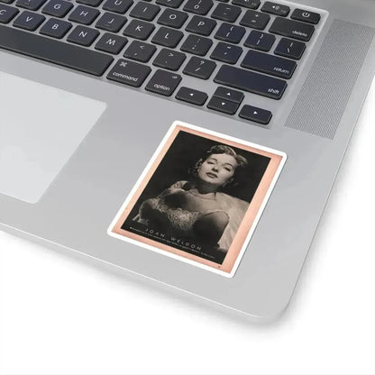 Joan Weldon #27 - 50's B&W 8.5x10.5 Era Mag. Glamour Photo (Vintage Female Icon) STICKER Vinyl Kiss-Cut Decal - The Sticker Space