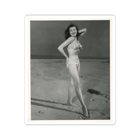 Joanne Arnold #25 (Vintage Female Icon) STICKER Vinyl Kiss-Cut Decal 2 Inch White - The Sticker Space