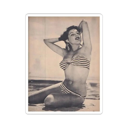 Joanne Arnold #31 (Vintage Female Icon) STICKER Vinyl Kiss-Cut Decal 2 Inch White - The Sticker Space