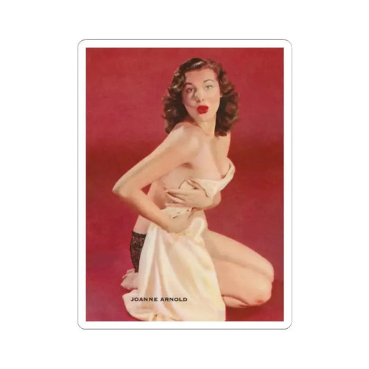 Joanne Arnold #49 (Vintage Female Icon) STICKER Vinyl Kiss-Cut Decal 2 Inch White - The Sticker Space