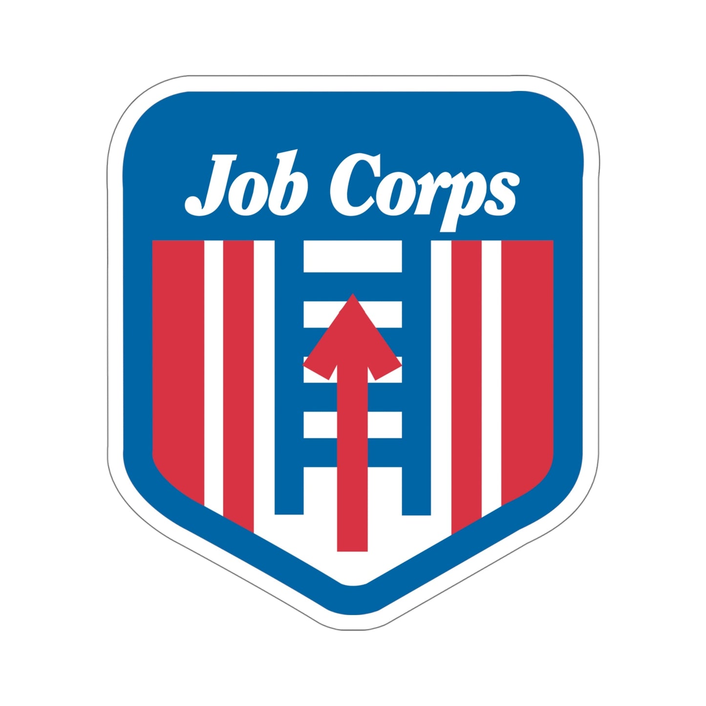 Job Corps STICKER Vinyl Die-Cut Decal-6 Inch-The Sticker Space