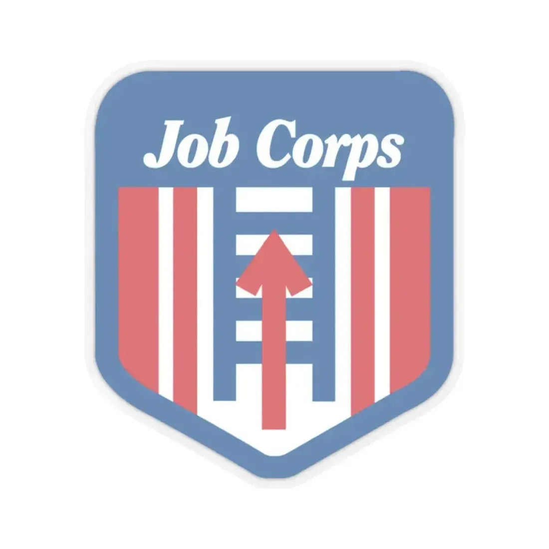 Job Corps - STICKER Vinyl Kiss-Cut Decal 2 Inch Transparent - The Sticker Space