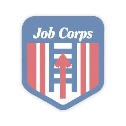 Job Corps - STICKER Vinyl Kiss-Cut Decal 2 Inch Transparent - The Sticker Space