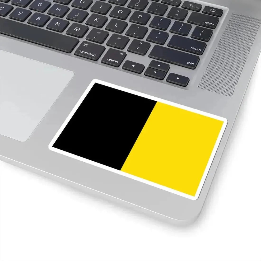 Jodoigne flag (Belgium) STICKER Vinyl Kiss-Cut Decal - The Sticker Space