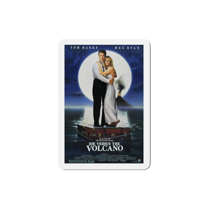 Joe Versus the Volcano 1990 Movie Poster Die-Cut Magnet-3" x 3"-The Sticker Space