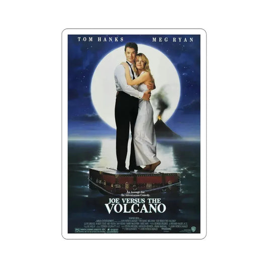 Joe Versus the Volcano 1990 Movie Poster STICKER Vinyl Die-Cut Decal 2 Inch - The Sticker Space