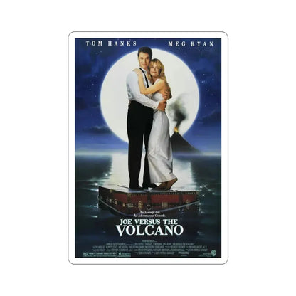 Joe Versus the Volcano 1990 Movie Poster STICKER Vinyl Die-Cut Decal 4 Inch - The Sticker Space